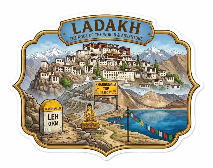 Ladakh - Sticker